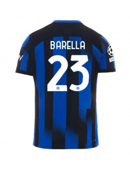 Inter Milan Nicolo Barella #23 Heimtrikot 2023-24 Kurzarm